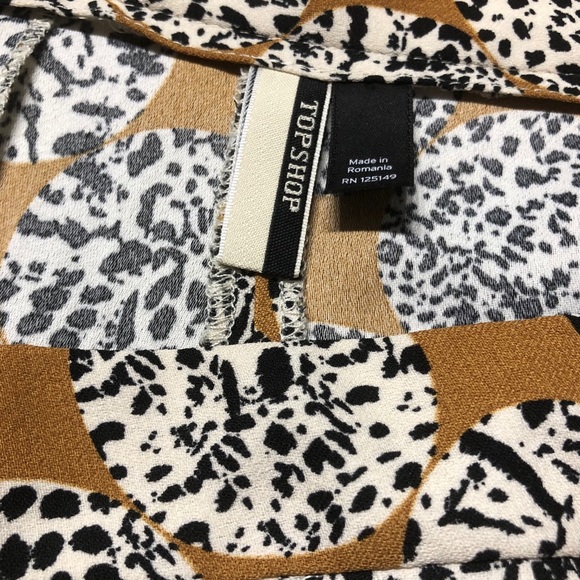 TopShop leopard spot frill trousers - Picture 12 of 14